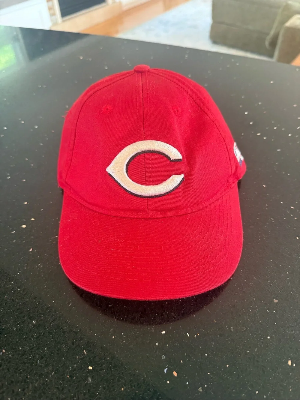 Kids Red Baseball Cincinnati Reds Cap with Team 'C' Logo